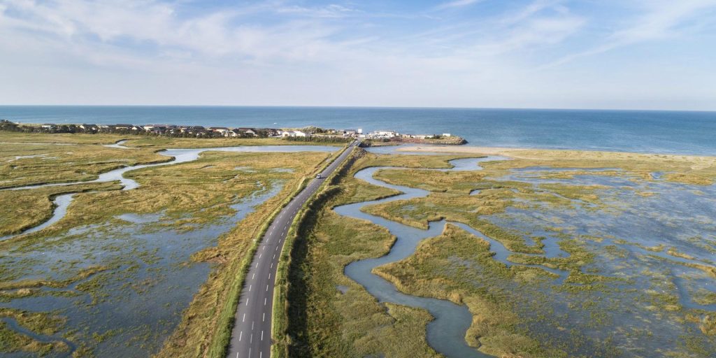 Le Havre de Blainville vu en drone